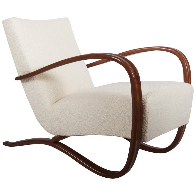 Art Deco Thonet H269 Armchair by Jindrich Halabala Etsy