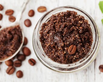 Certified Organic Coffee & Coconut Oil Body Scrub