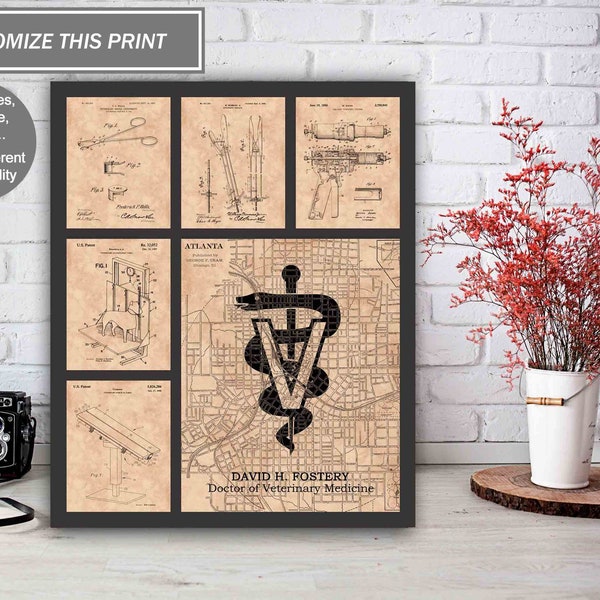 Veterinary Wall Art Etsy