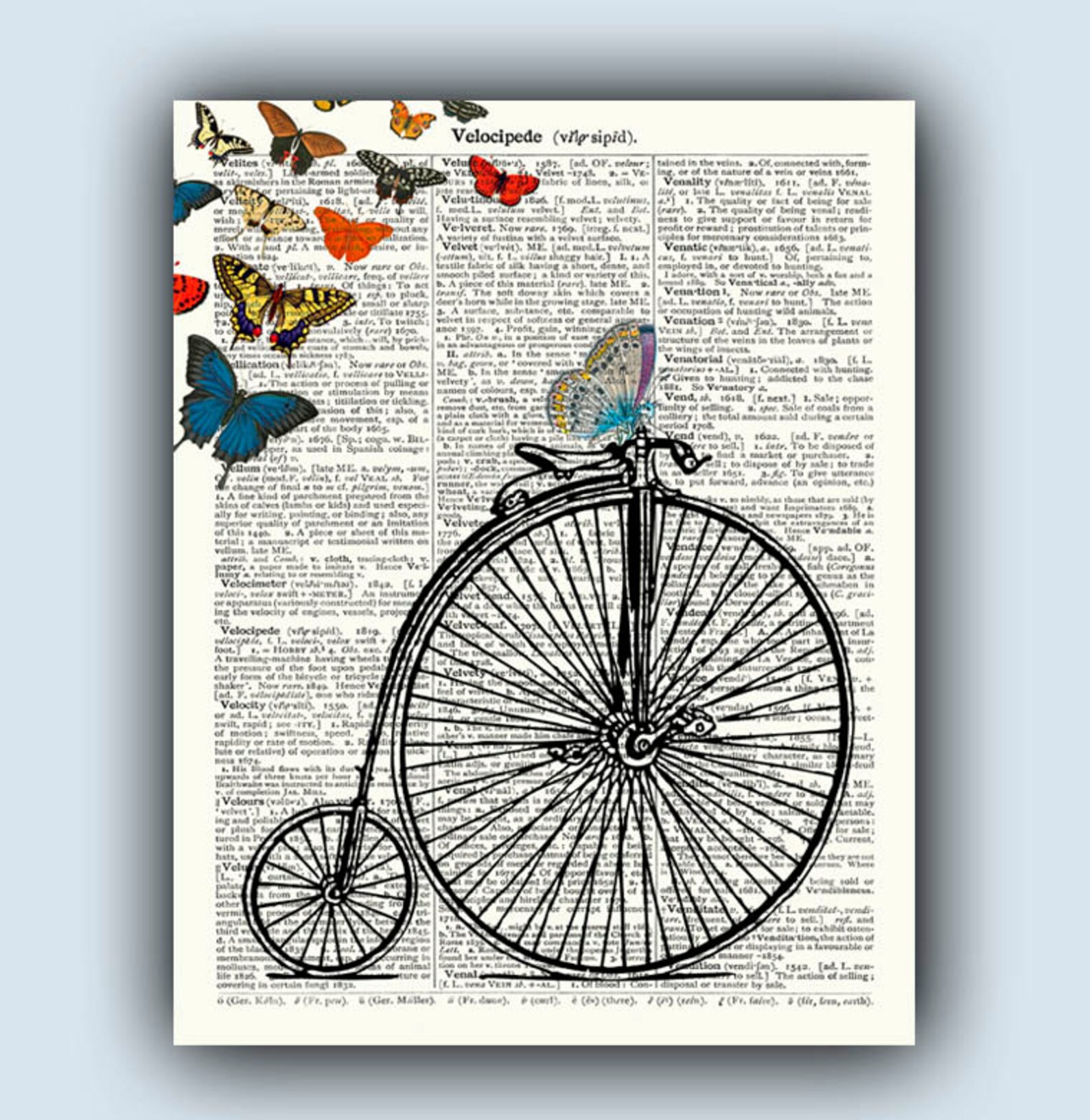 Butterflies Art Butterfly Print Butterflies Bike Butterfly Etsy 日本