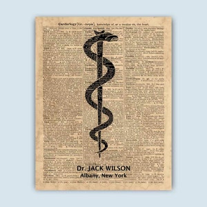 Aangepast cadeau cardioloog, afgestudeerd cardiologie, kantoor cardiologie
