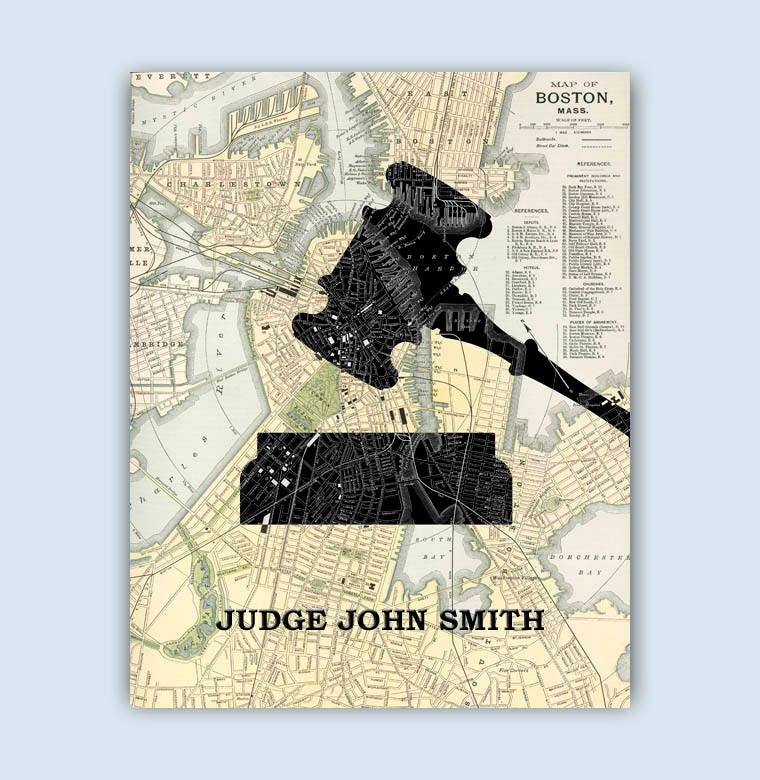 Law Gifts Judge Gifts Personalized Judge Print Gift Judge Etsy