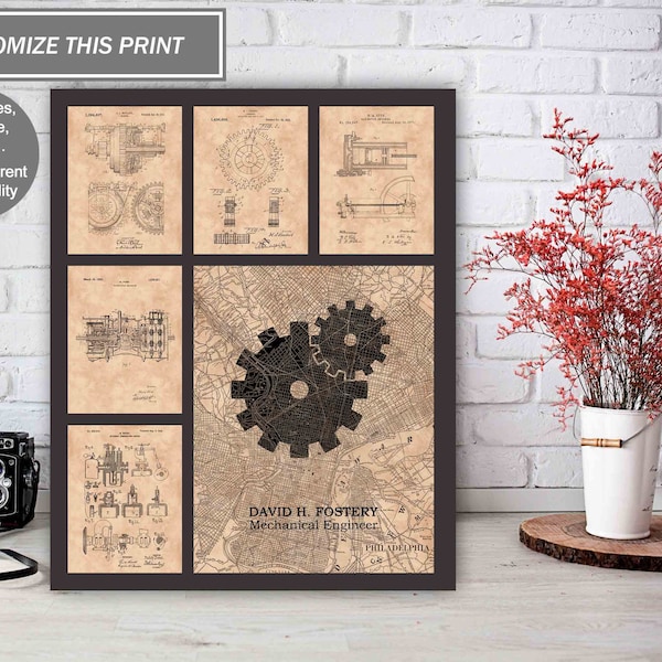 Engineering Wall Art Etsy