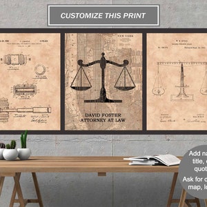 Custom Lawyer Gift, Lawyer Graduation, Lawyer Office Decor