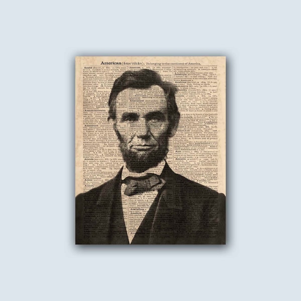 Abe Lincoln Etsy