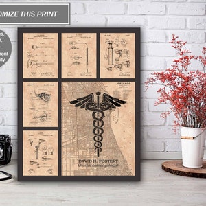 Custom Otorhinolaryngologist Print, Otorhinolaryngology Gift, ENT Graduation Gift