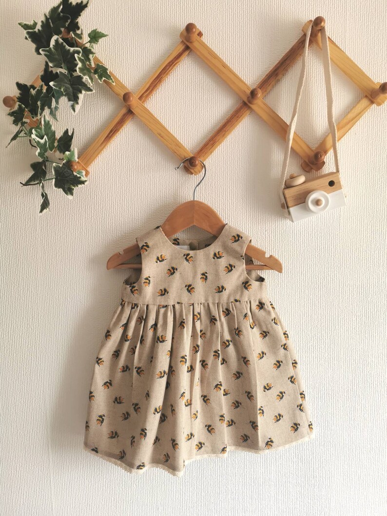 bee print dress