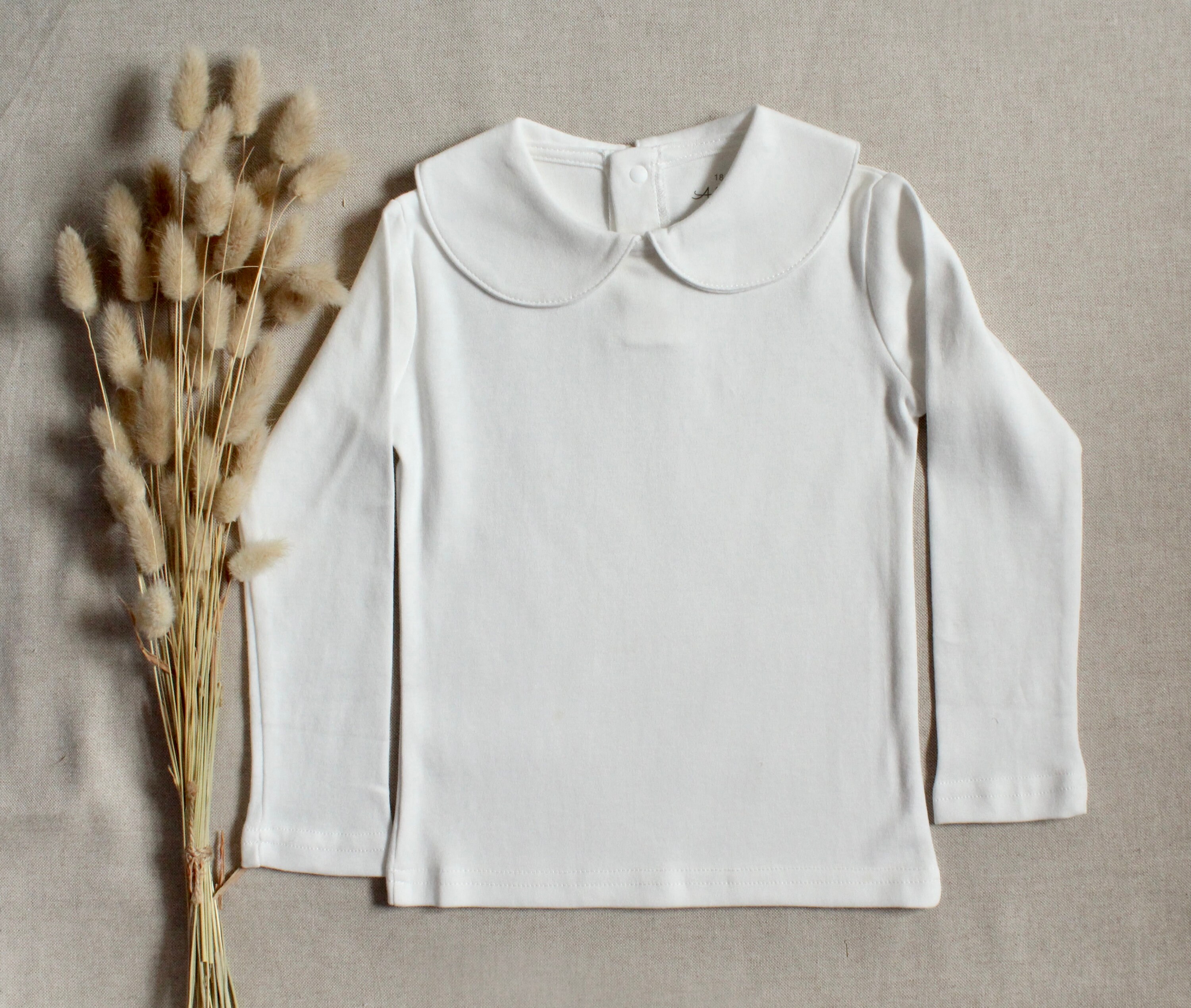 Children's Peter Pan Collar Top Unisex UK