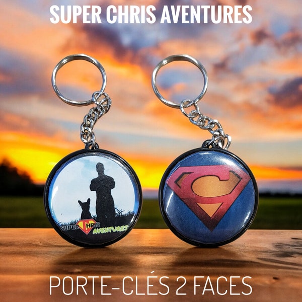 SUPER CHRIS AVENTURES porte-clés