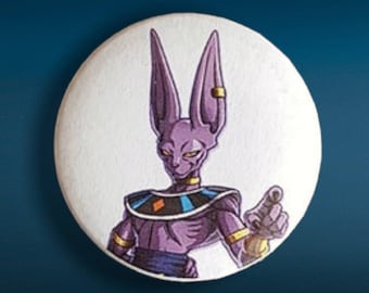 BADGE / MAGNET Beerus Dragon Ball Z - Etsy BADGE / MAGNET Beerus Dragon Ball Z - Etsy