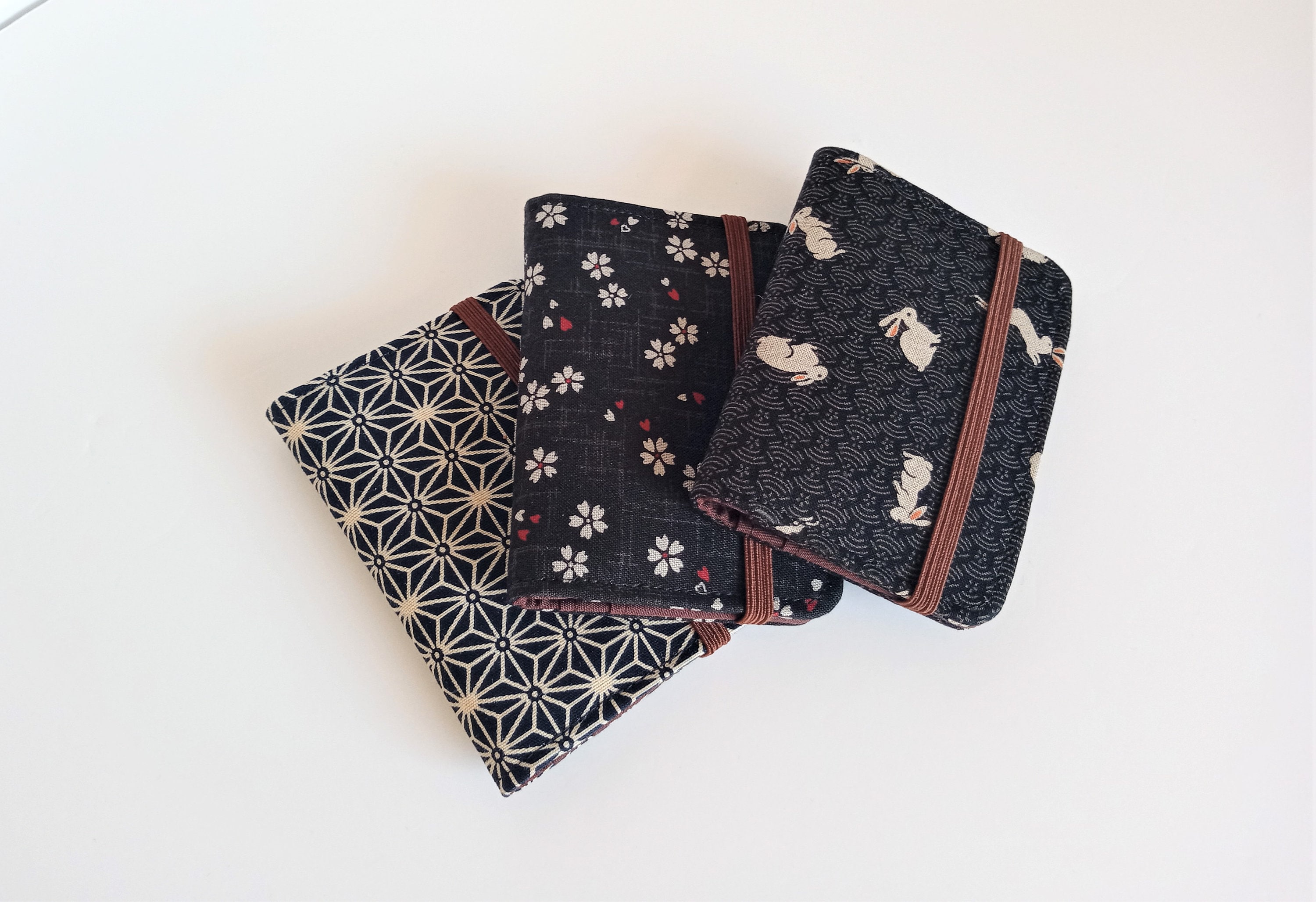 Minimalist Card Wallet, Black, Keychain Option Available - Etsy