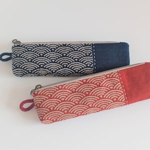 Japanese Wave Pencil Case