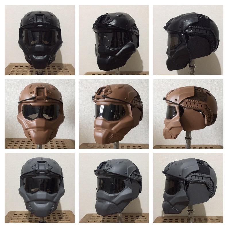 HALO airsoft Carter Commando helmet Etsy