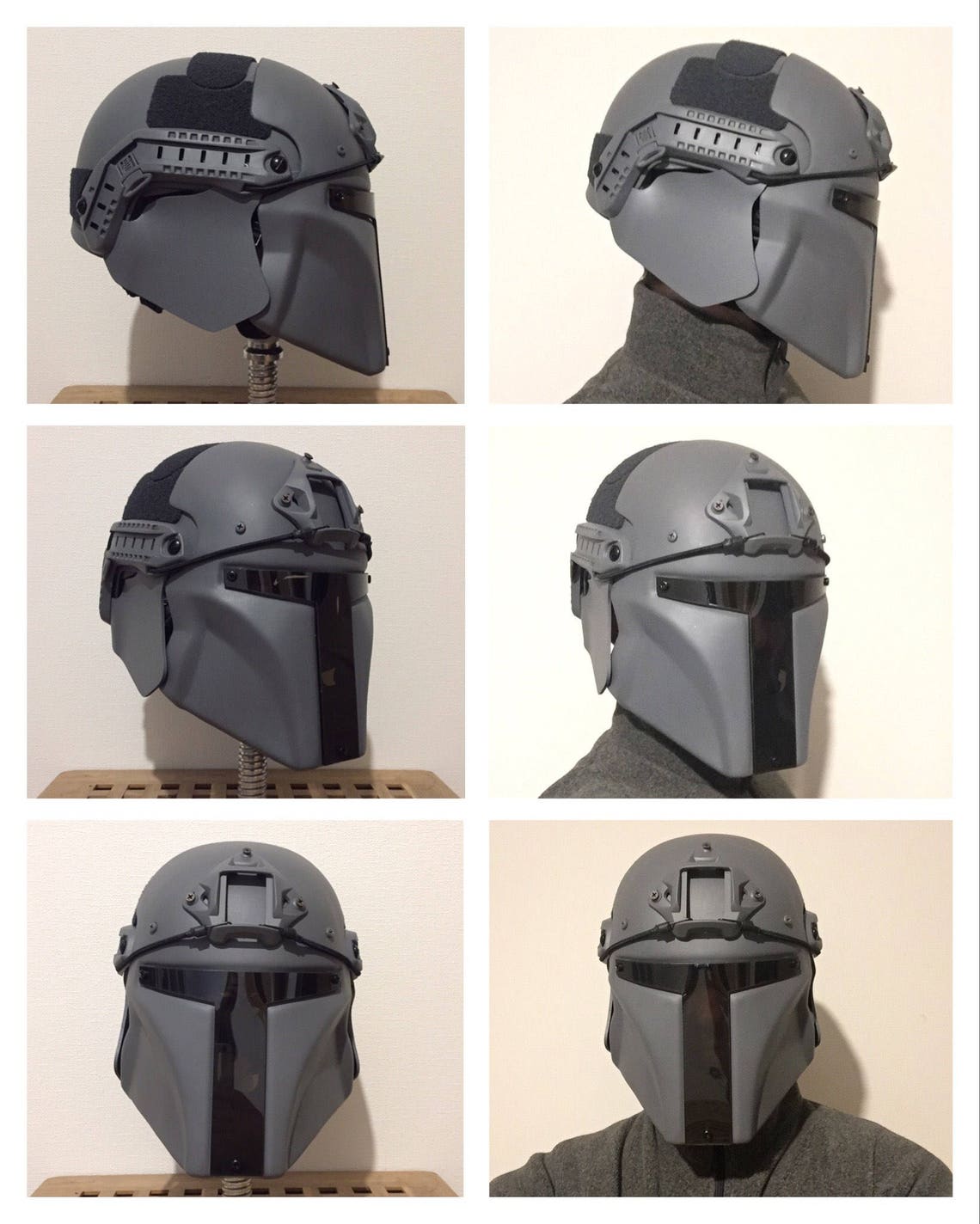 Mandalorian airsoft helmet Etsy