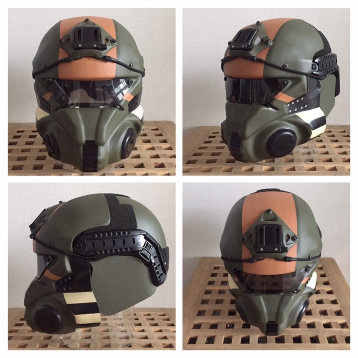 Titanfall Militia airsoft pilot helmet/mask Etsy