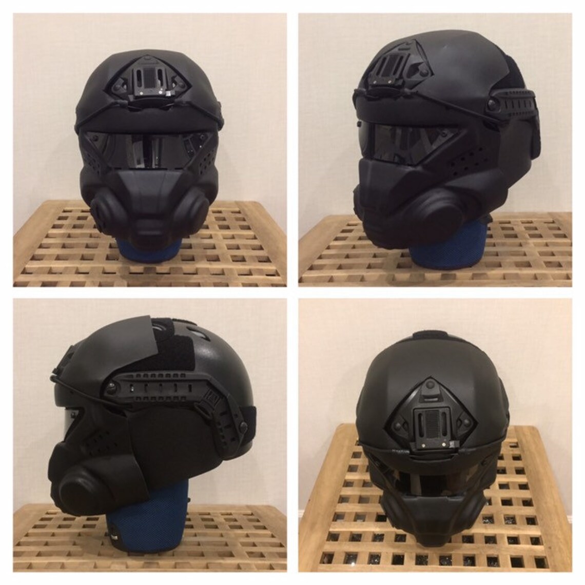 Airsoft helmets/masks with FAST mount Etsy