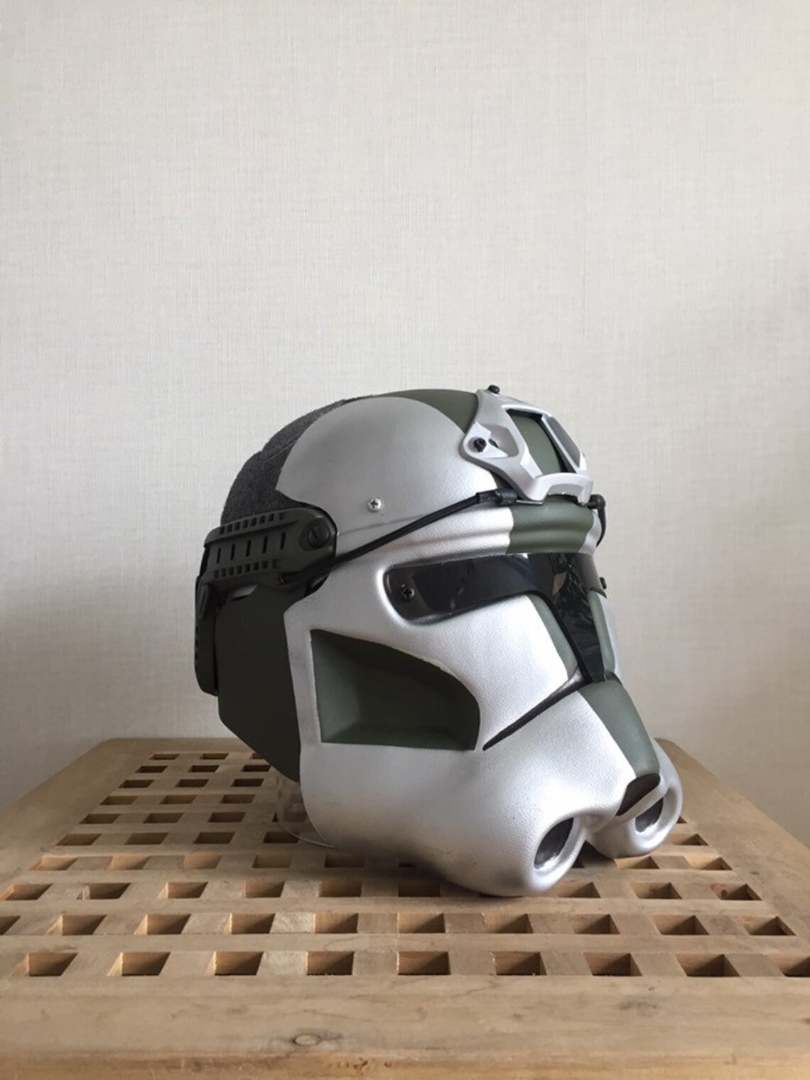 Commander Gree Airsoft/paintball Helmet Etsy