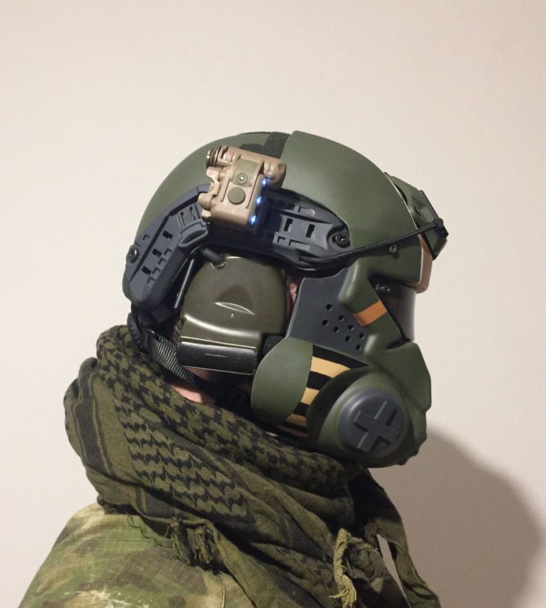Titanfall Militia airsoft pilot helmet/mask Etsy