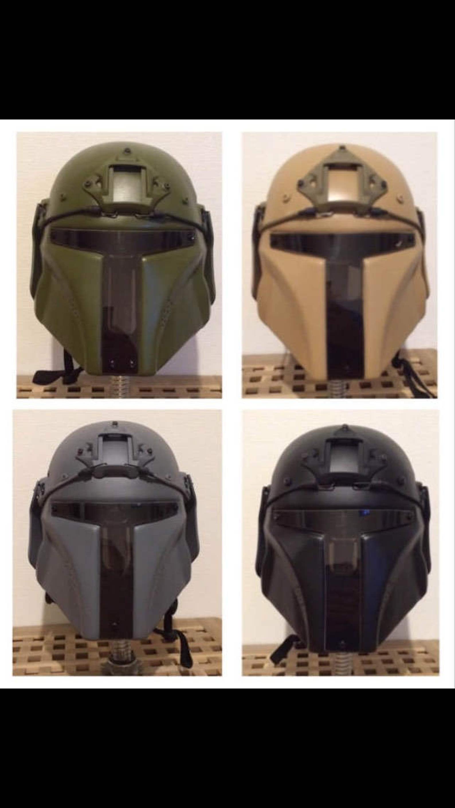 Airsoft mandalorian mask Etsy