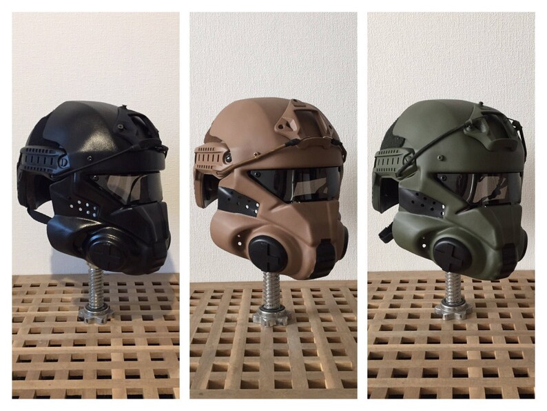 Titanfall airsoft helmet WITHOUT EARS protection Etsy