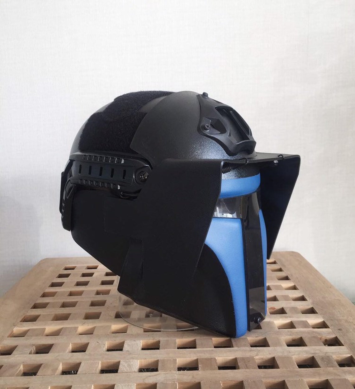 Mandalorian airsoft helmet with sunshield Etsy