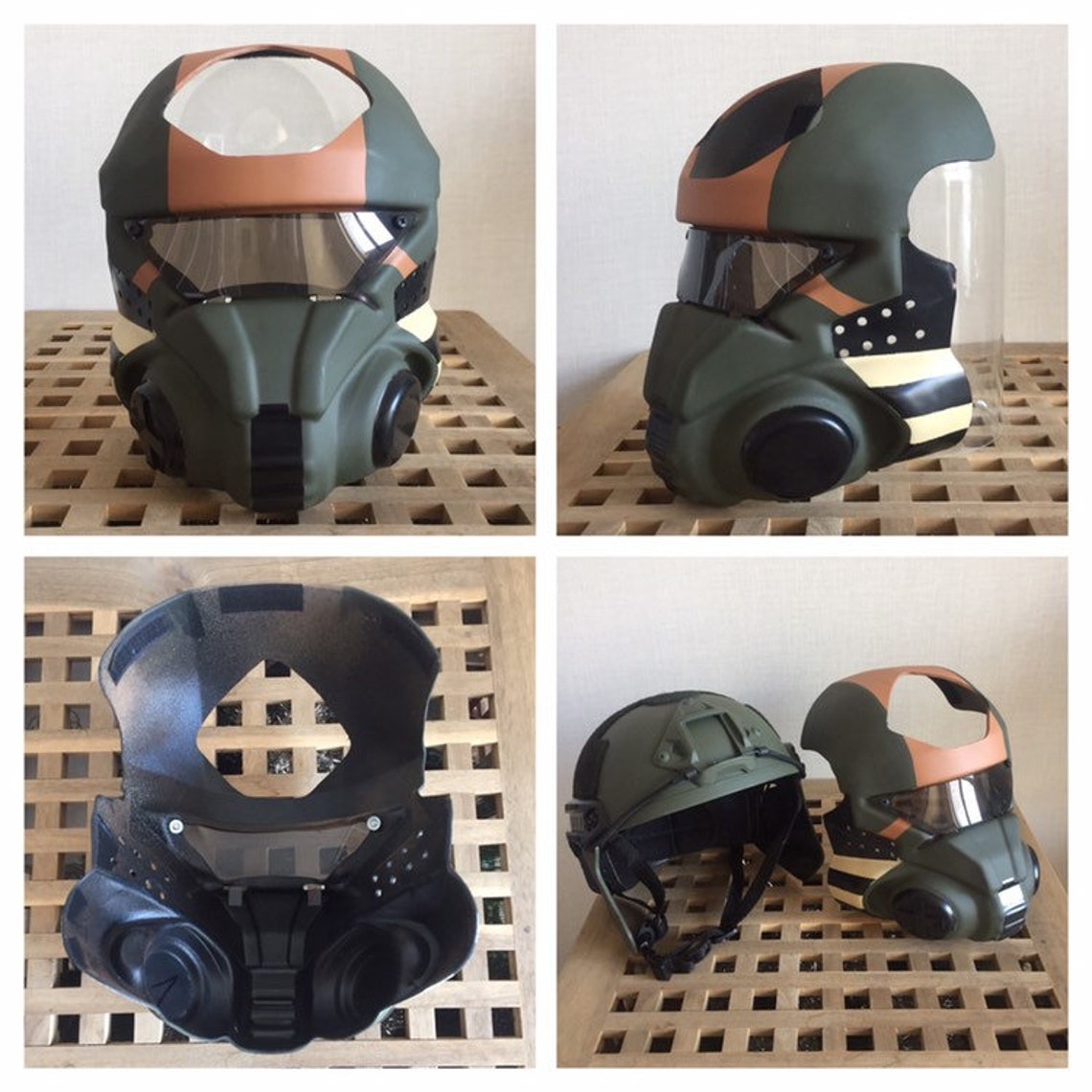 Titanfall Militia airsoft pilot helmet/mask Etsy