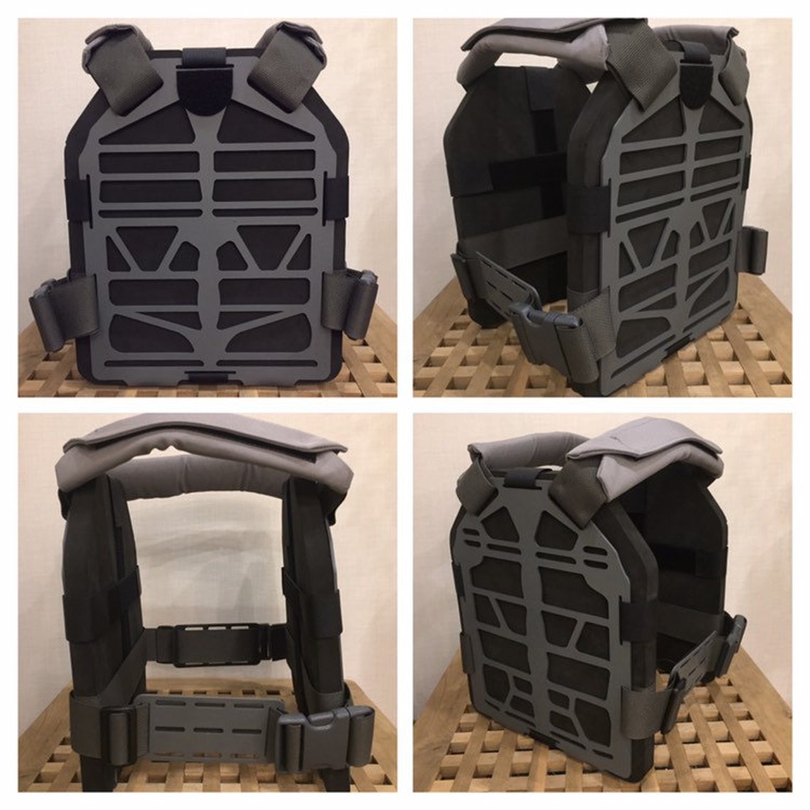 Airsoft plate carrier skeleton style Etsy