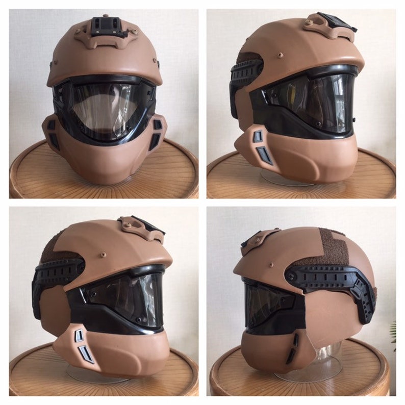 HALO ODST airsoft/cosplay helmet/mask Etsy