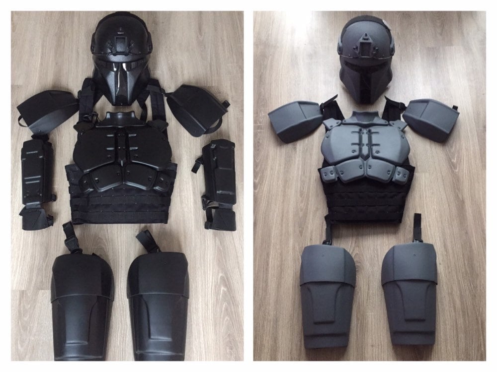 Full set of armor airsoft/paintball/cosplay READ DESCRIPTION Etsy