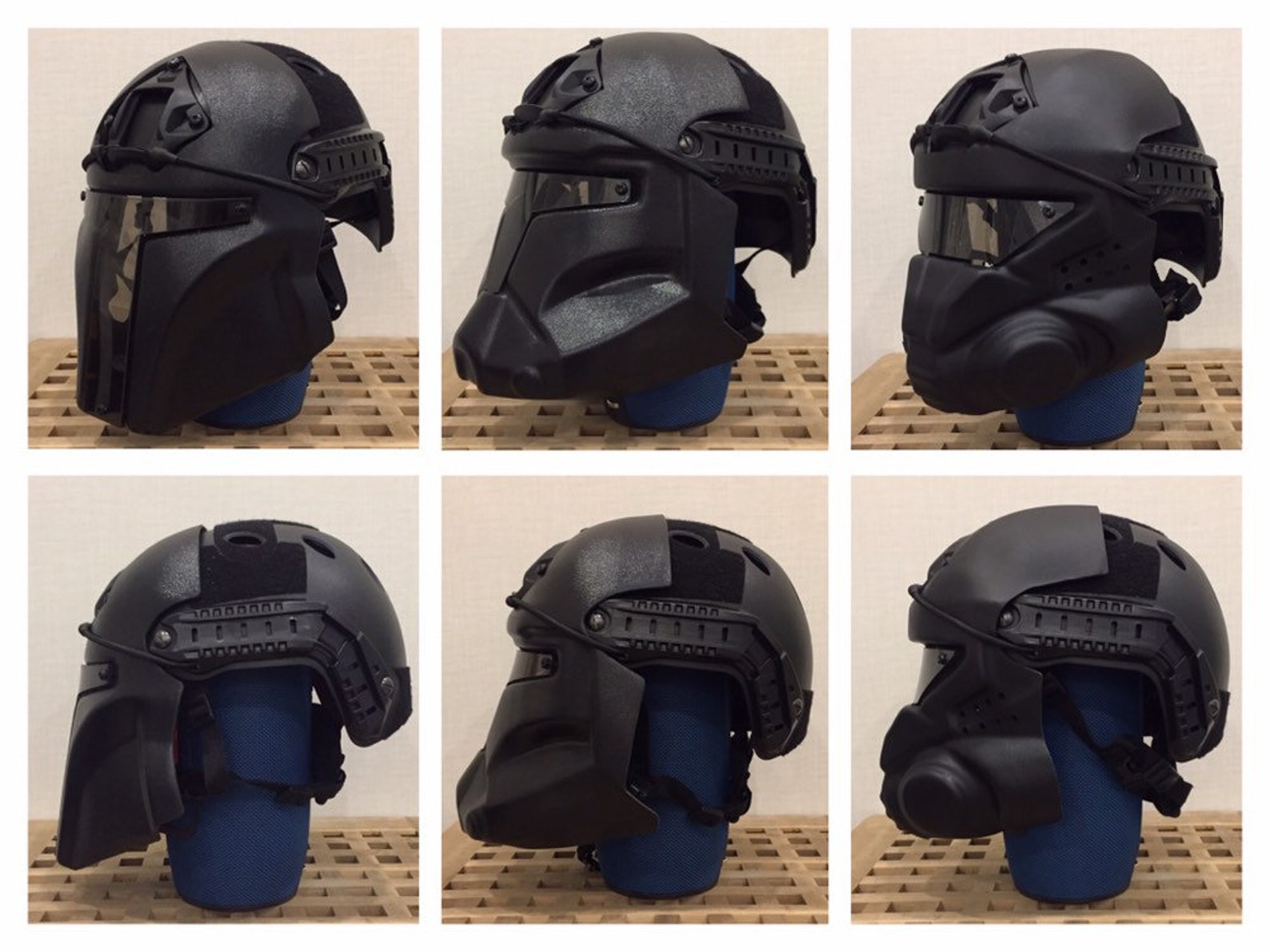Airsoft helmets/masks with FAST mount Etsy