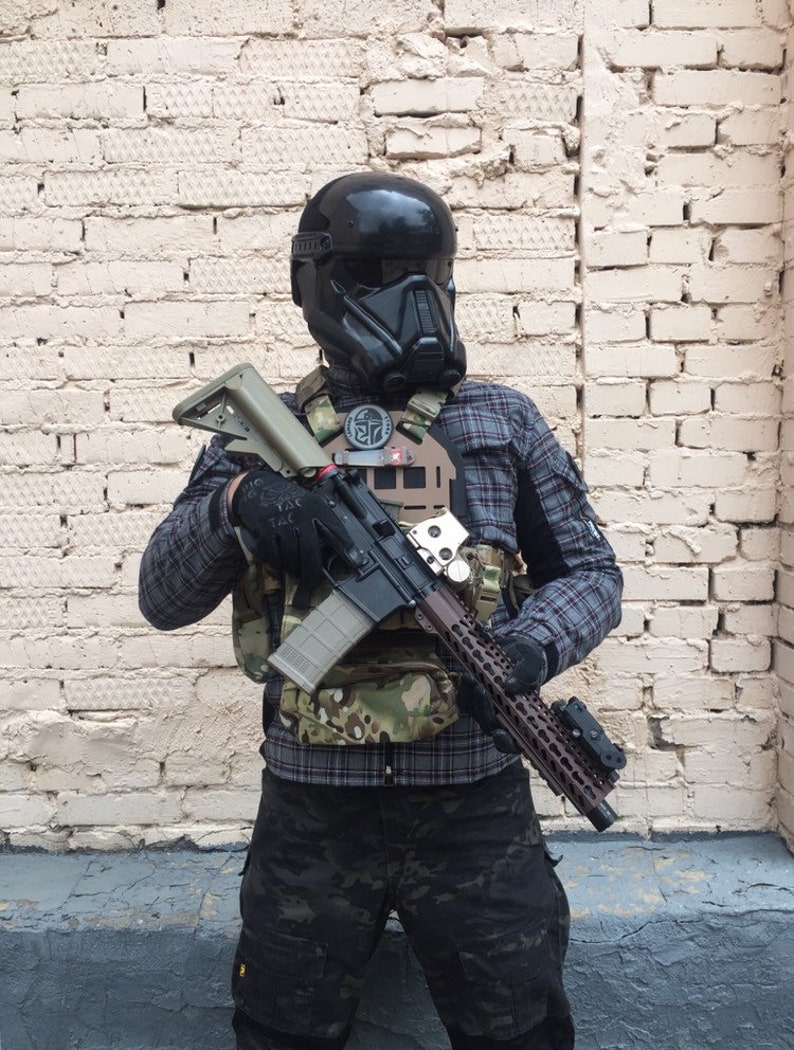 Death trooper airsoft/cosplay helmet Etsy
