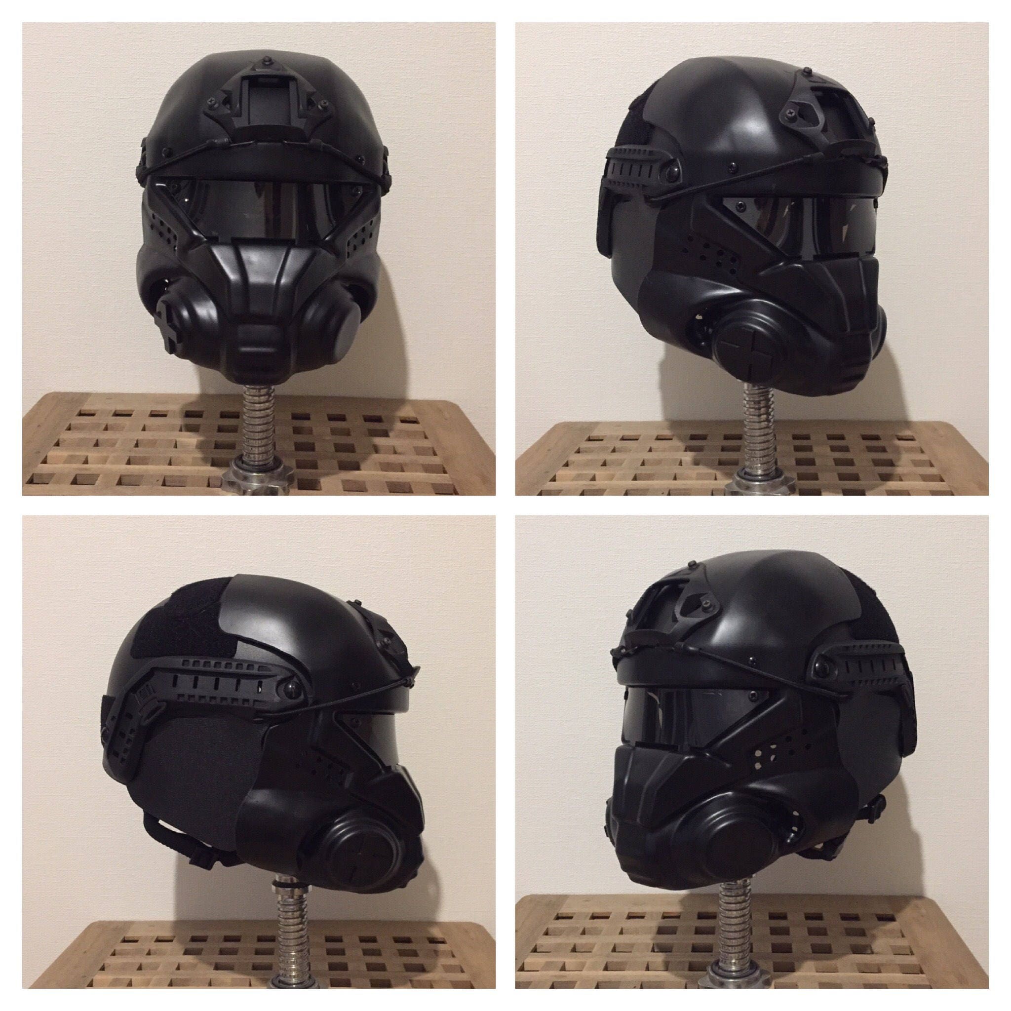 Titanfall airsoft helmet WITH EARS protection Etsy