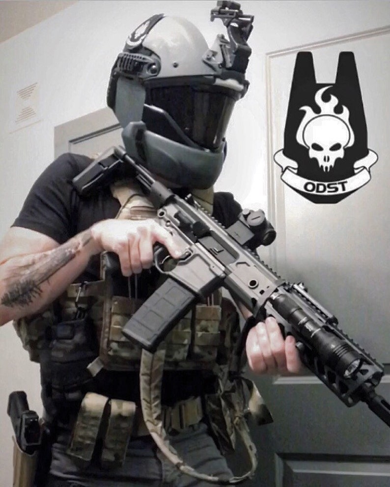 HALO ODST airsoft/cosplay helmet/mask Etsy