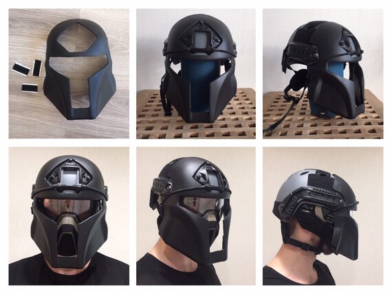 Mandalorian paintball helmet Clearance