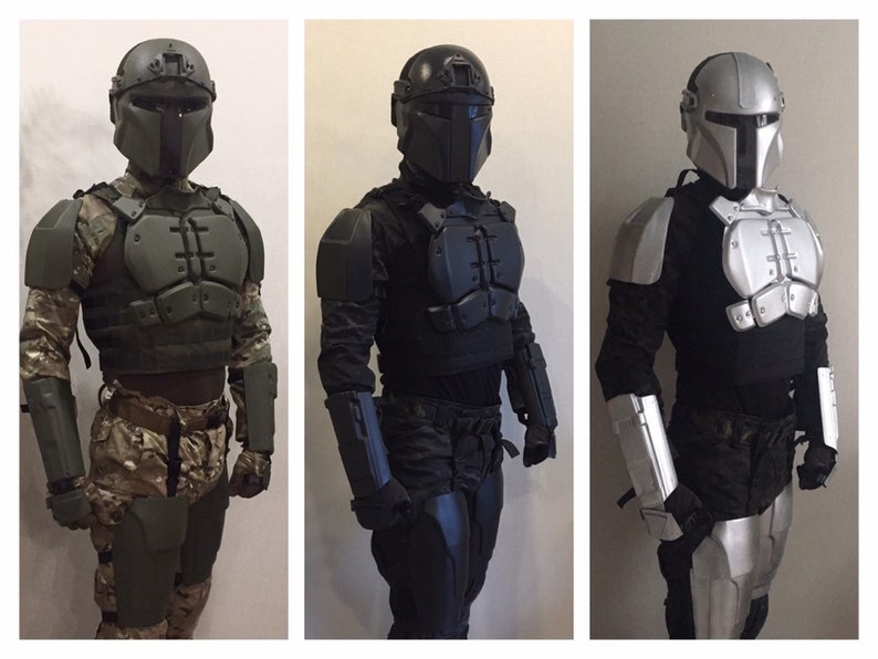Mandalorian armor airsoft/paintball/cosplay READ DESCRIPTION Etsy