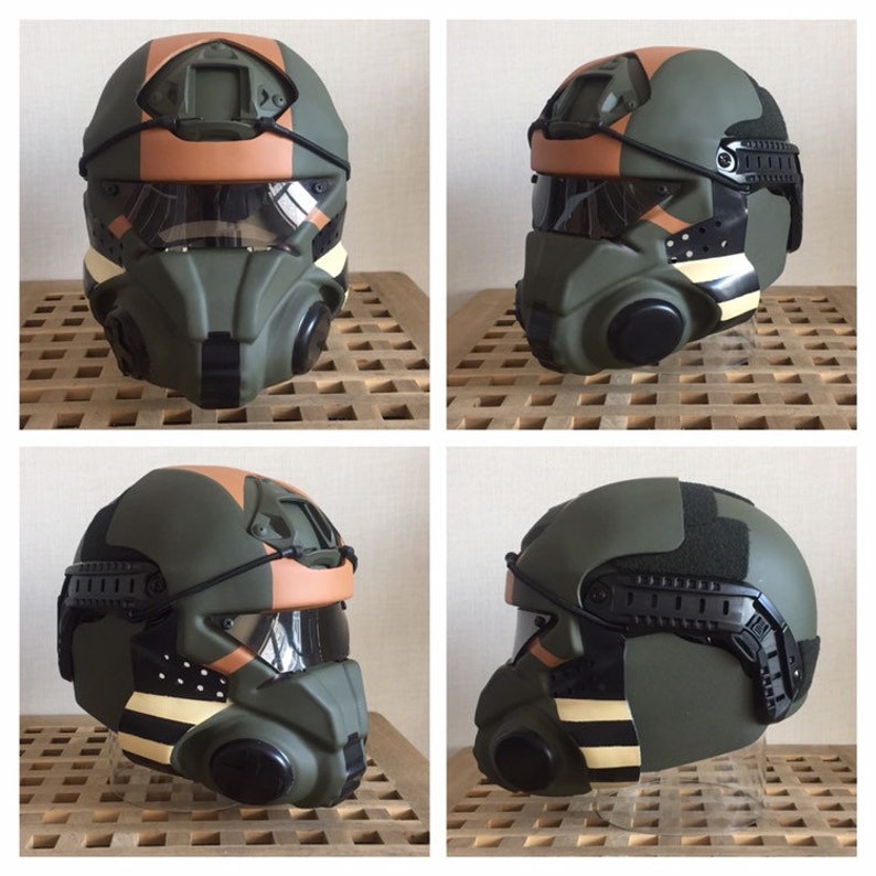 Titanfall Militia airsoft pilot helmet/mask Etsy