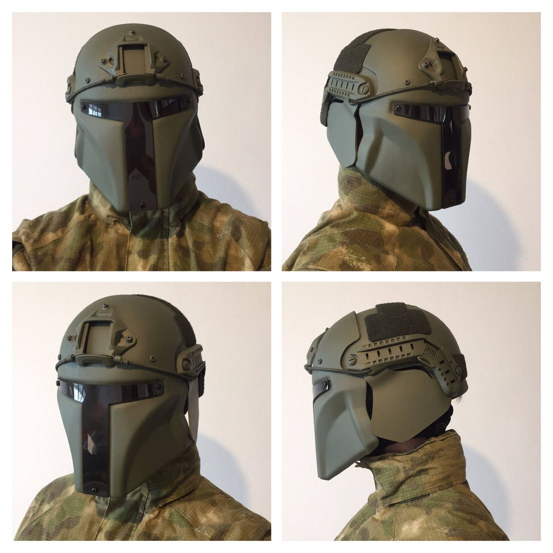 Mandalorian airsoft helmet Etsy
