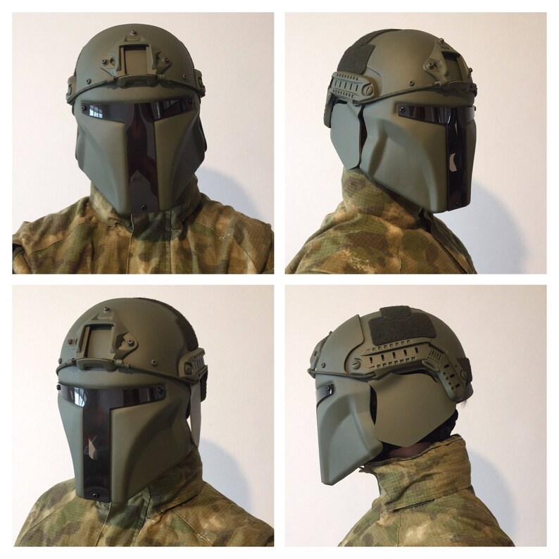 Mandalorian airsoft helmet Etsy