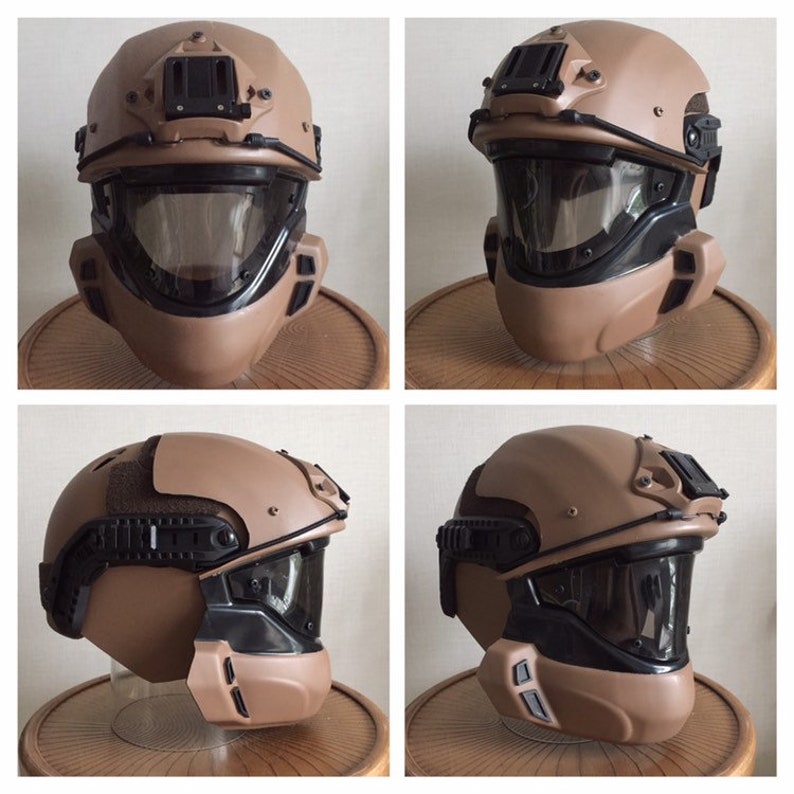 HALO ODST airsoft/cosplay helmet/mask Etsy