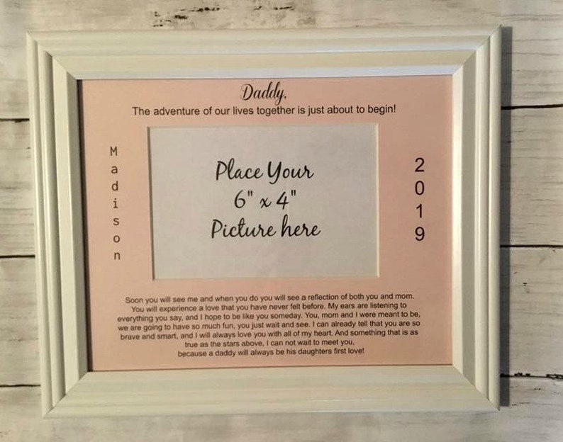 Fathers Day Gift From Baby Bump New Dad Daddy Gift New Dad Etsy