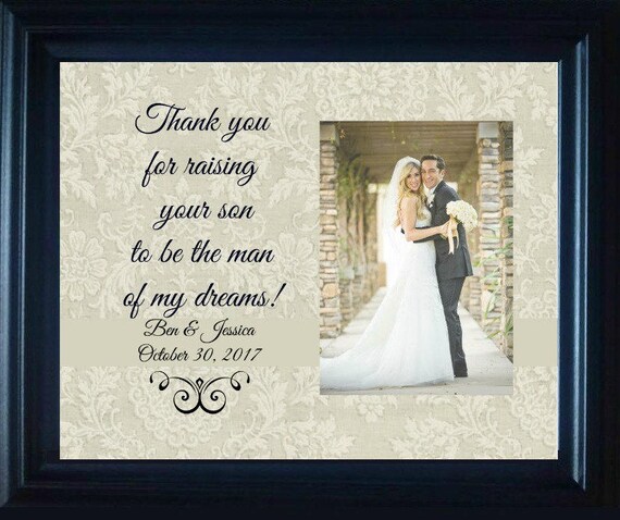 Mother of the Groom Gift Mother in Law Wedding, Thank You for