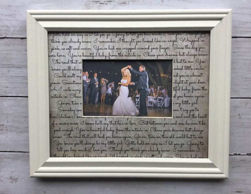 Custom Song Lyrics Wall Art Song Lyrics Art Song Lyric Etsy