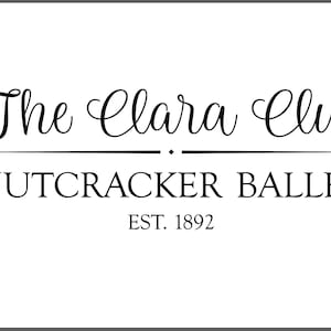 Clara The Nutcracker Ballet SVG