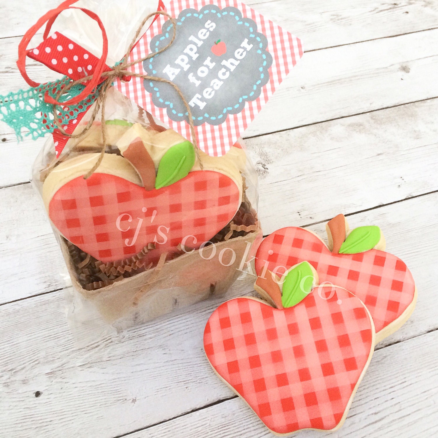 Apples for Teacher Printable Tags Etsy