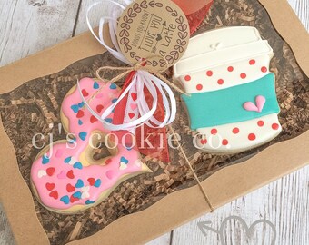 Donut You Know I Love (or Like) You A Latte Printable Tags