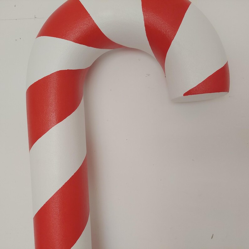 5ft Christmas Candy Cane Decorations Giant Prop Large Styrofoam Candy