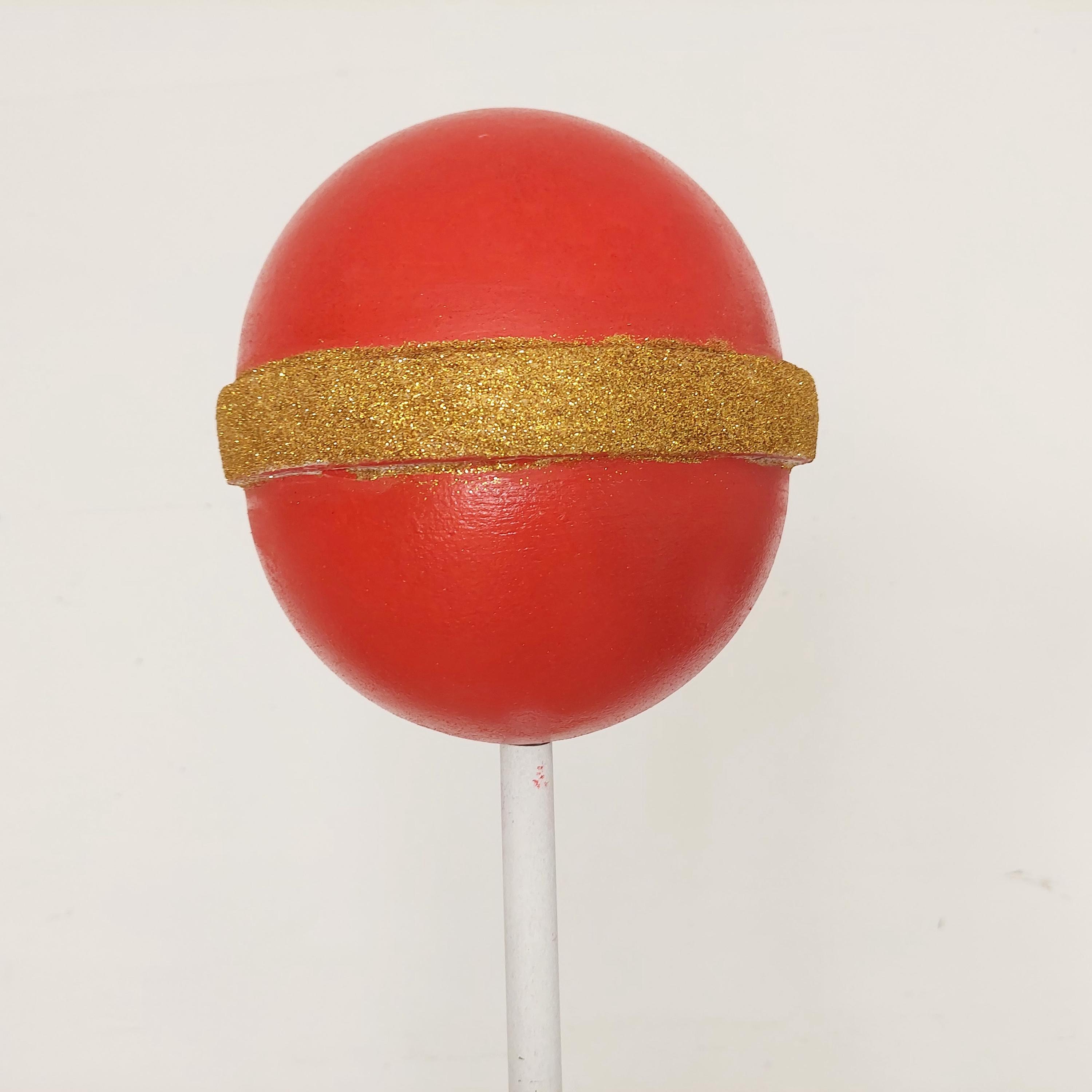 Large fake lollipop