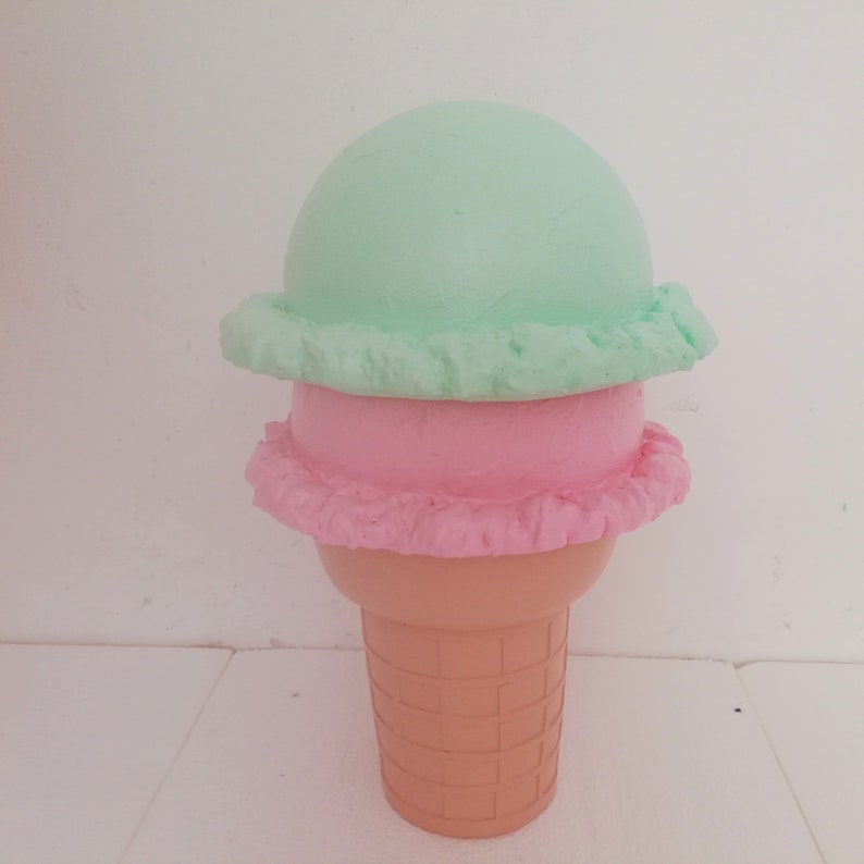 22 Giant Ice Cream Cone Prop Huge Sweet Prop for Etsy