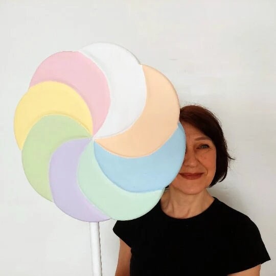 Fake lollipop Candy land