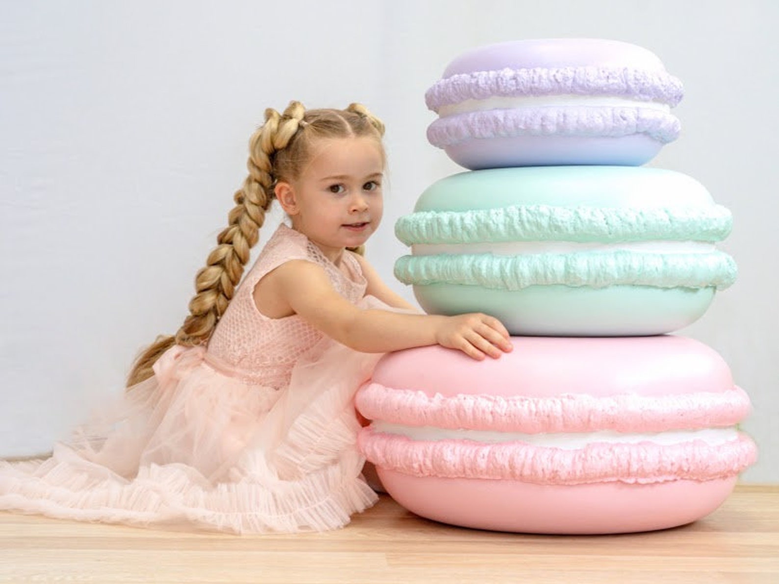 Candyland Fake Macarons Stack